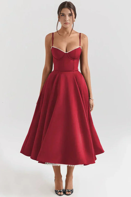 Robe Midi Cloe - Double Couche