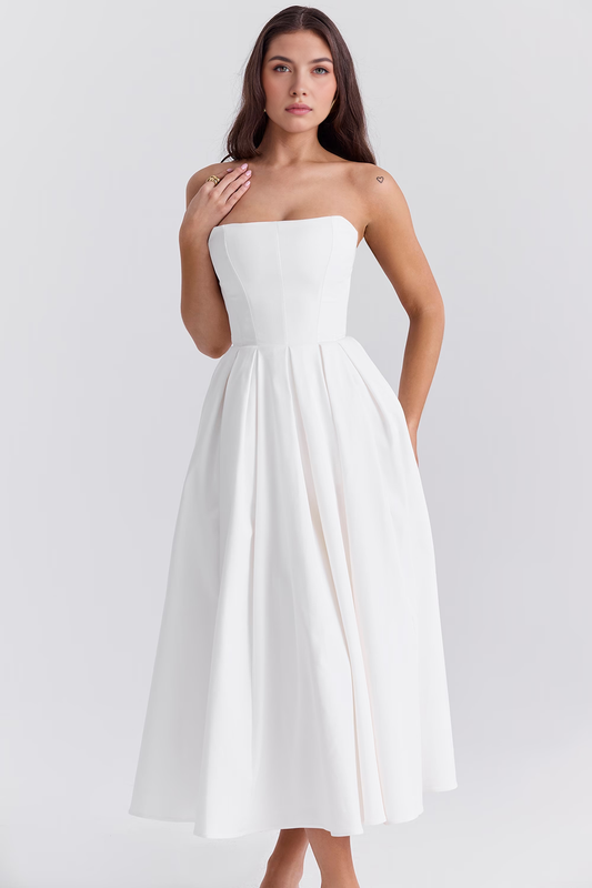 Robe Bustier Céleste